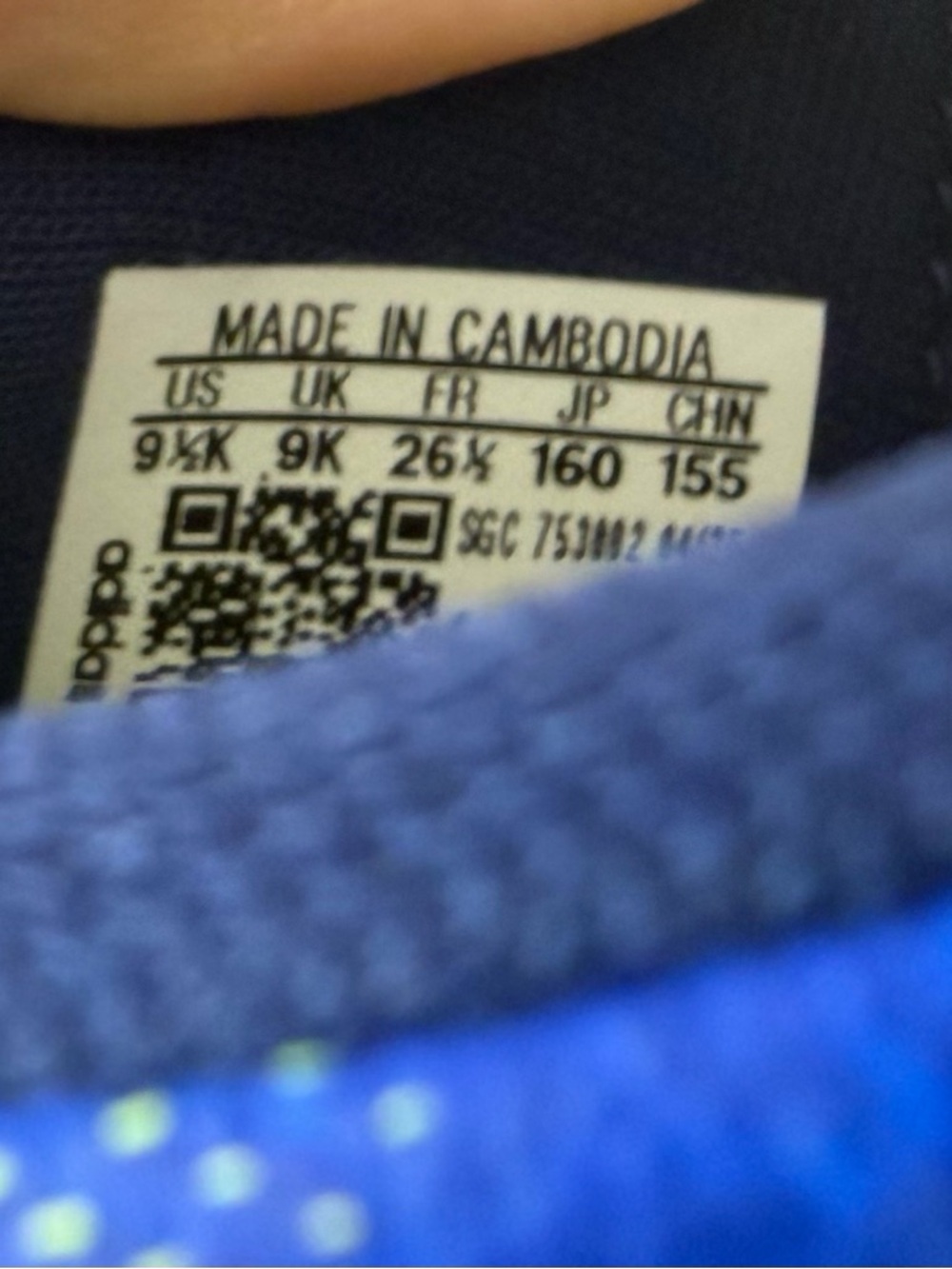 Kids Soccer Cleats Blue and Neon Green - Picture 5 of 5